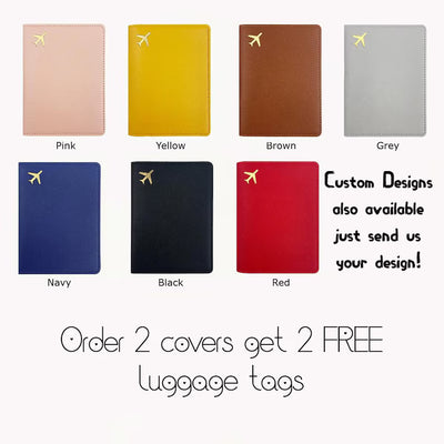 Leather Passport Holder,