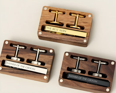 Customised Wedding Cufflinks