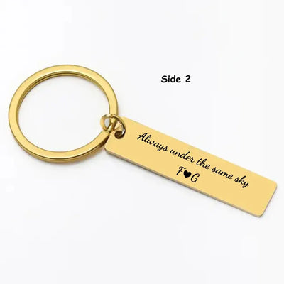 Customised Country Keychain