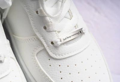 Custom Shoe Tags – Personalised Engraved Metal Lace Tags