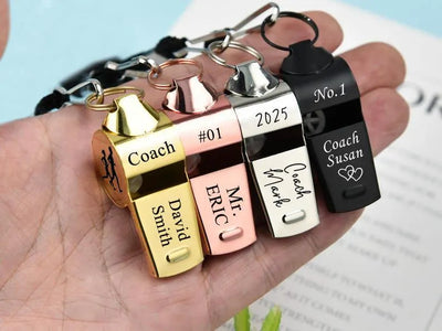 Personalised Whistle Stainless Steel Whistle