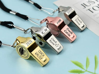Personalised Whistle Stainless Steel Whistle